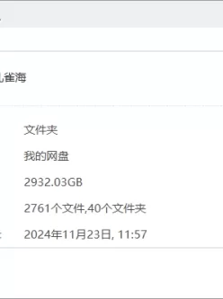 [转载搬运] 付费站搬运 超超大合集 2932.03GB  有目录，找自己喜欢的下载 [NP+2932.03G][百度盘]